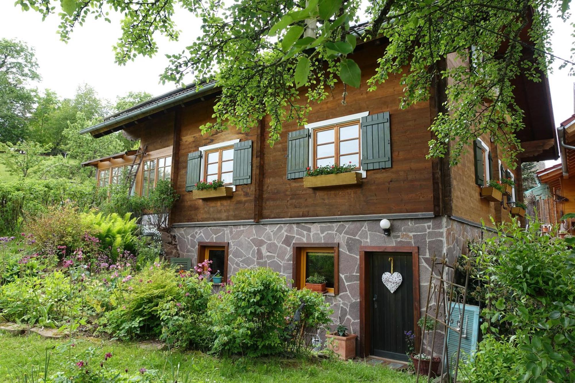Blick In Den Garten Holzschlag Luaran gambar